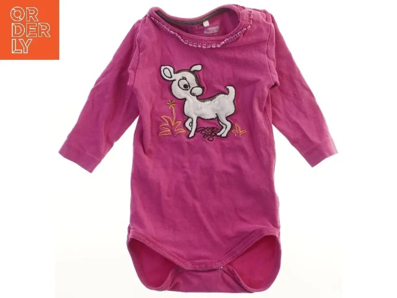 Billede 1 - Langærmet body med print fra Name It (str. 62)