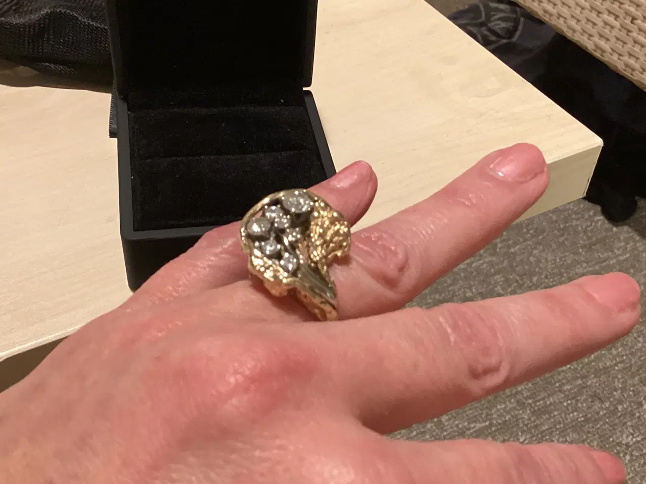 Billede 9 - Gold and diamond ring