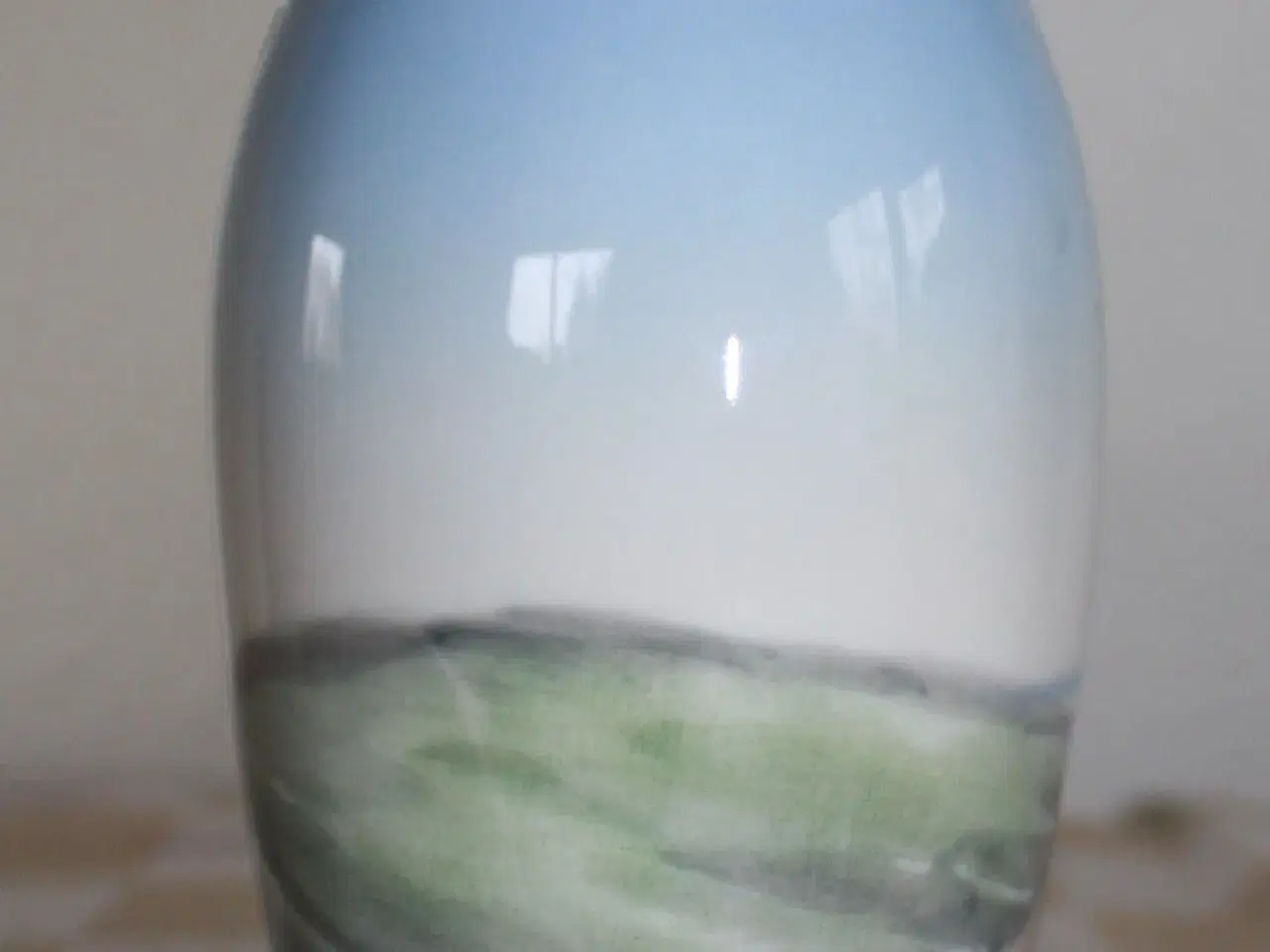 Billede 5 - Vase med landskab fra Bing og Grøndahl