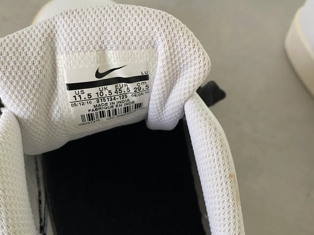 Billede 3 - Nike sko hvid størrelse 45,5