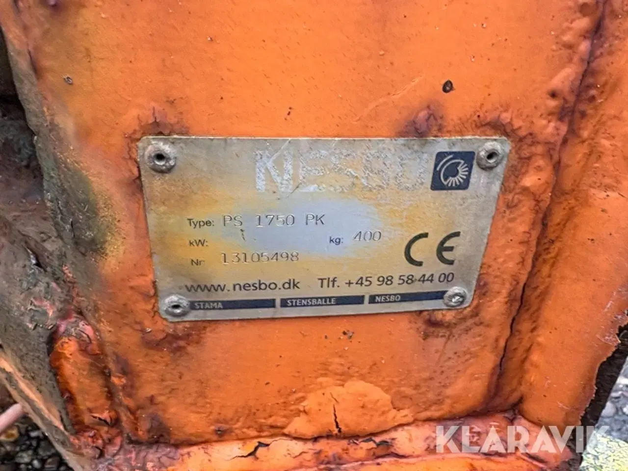 Billede 7 - Sneplov Nesbo PS-1750-PK