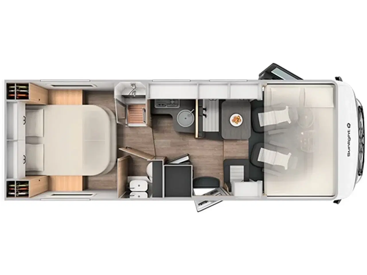 Billede 2 - 2024 - SunLight I 69 L Adv. Edition Aut. gear   Sunlights flagskib er tilbage! Fiat Ducato, 140 hk og 9-trins automatgear