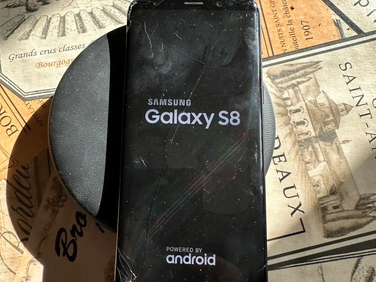 Billede 1 - Samsung Galaxy S8 med trådløs oplader