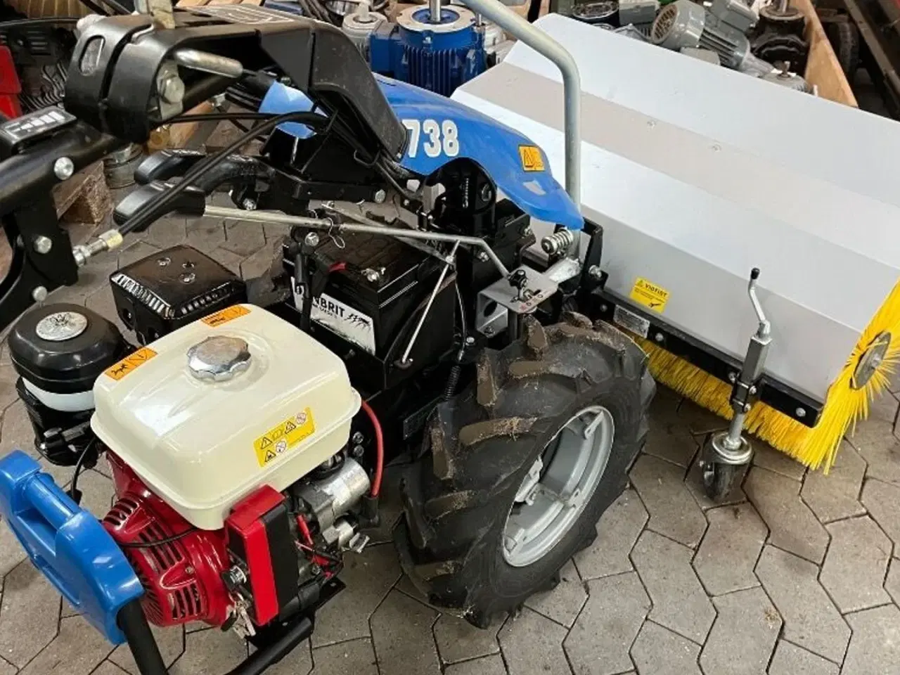 Billede 5 - BCS 738 Power Safe Motoriseret  frontkost