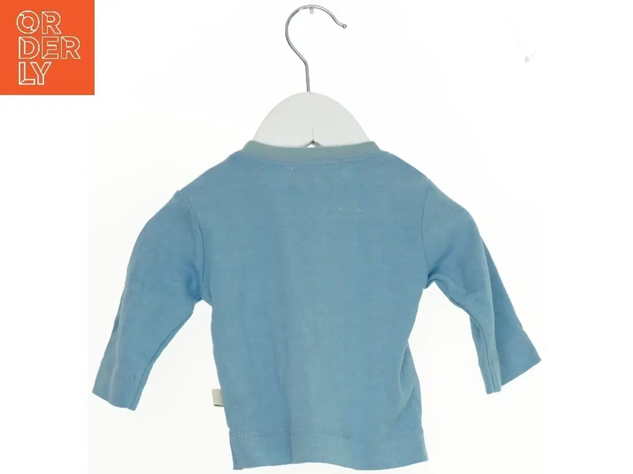 Billede 2 - Lyseblå langærmet bluse til børn fra Little One (str. 62)