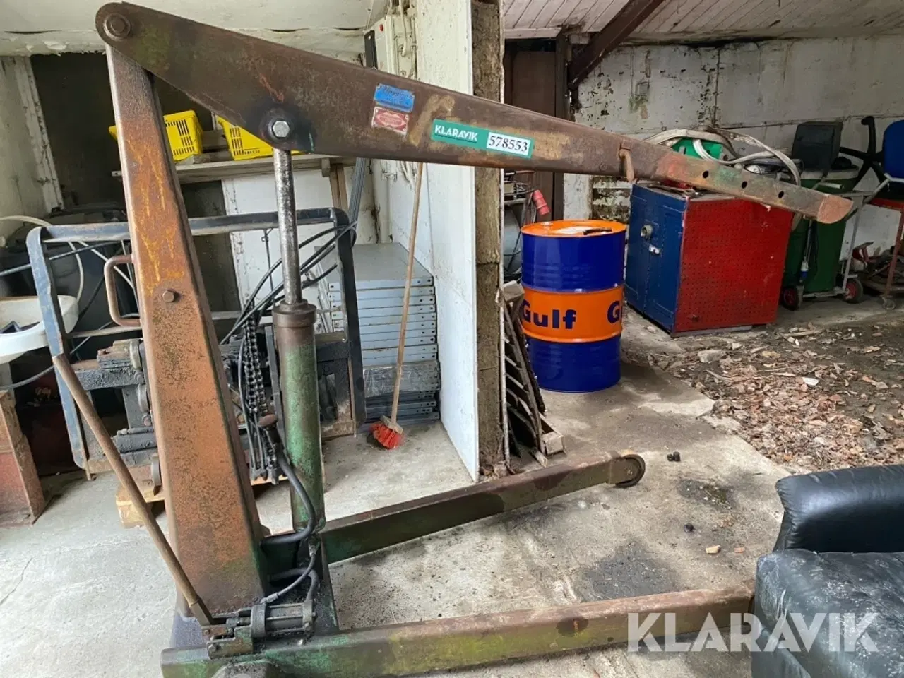 Billede 1 - Motor kran J. Häggmann 1,5 tons