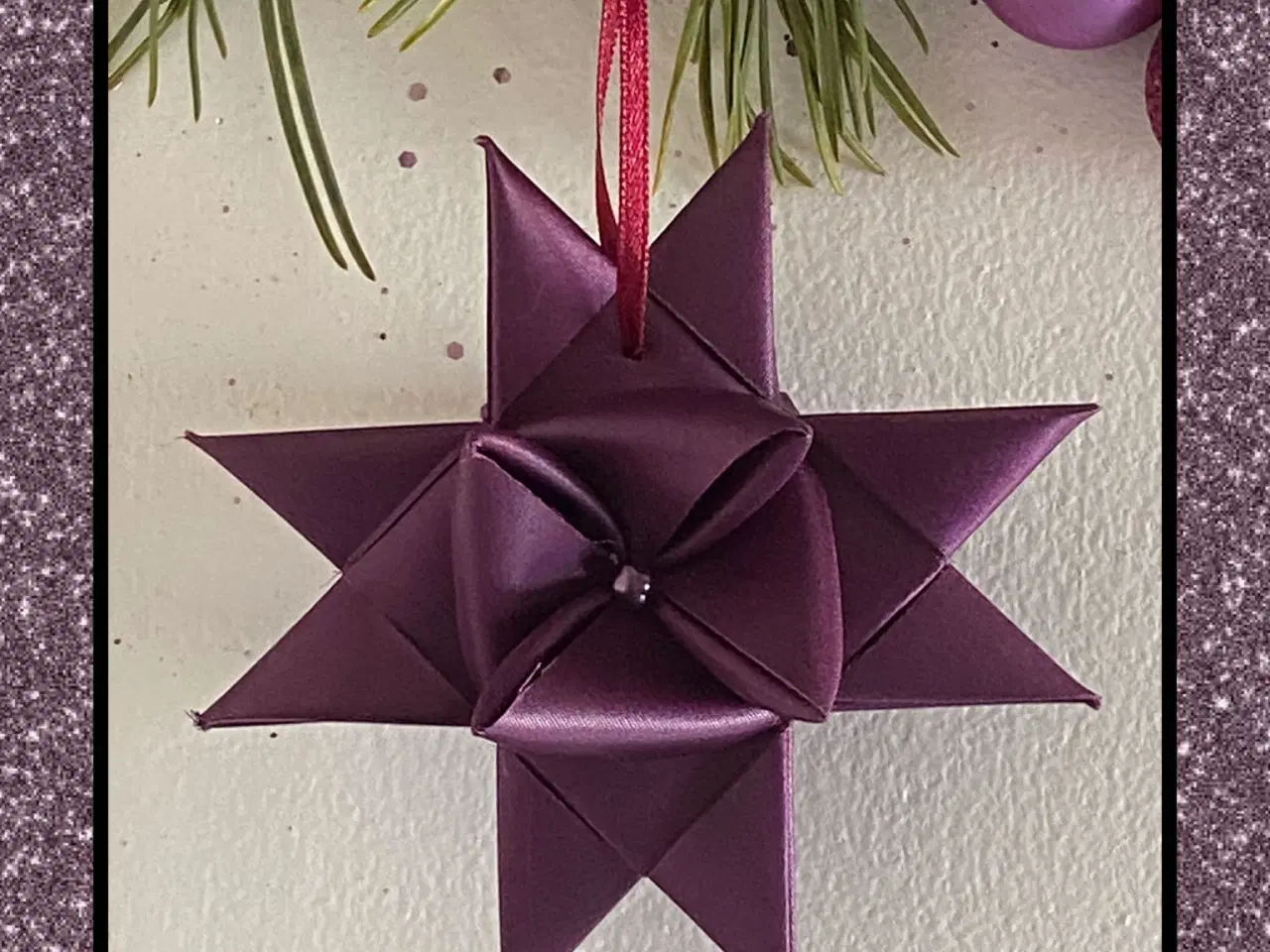 Billede 2 - Lilla og aubergine stjerner