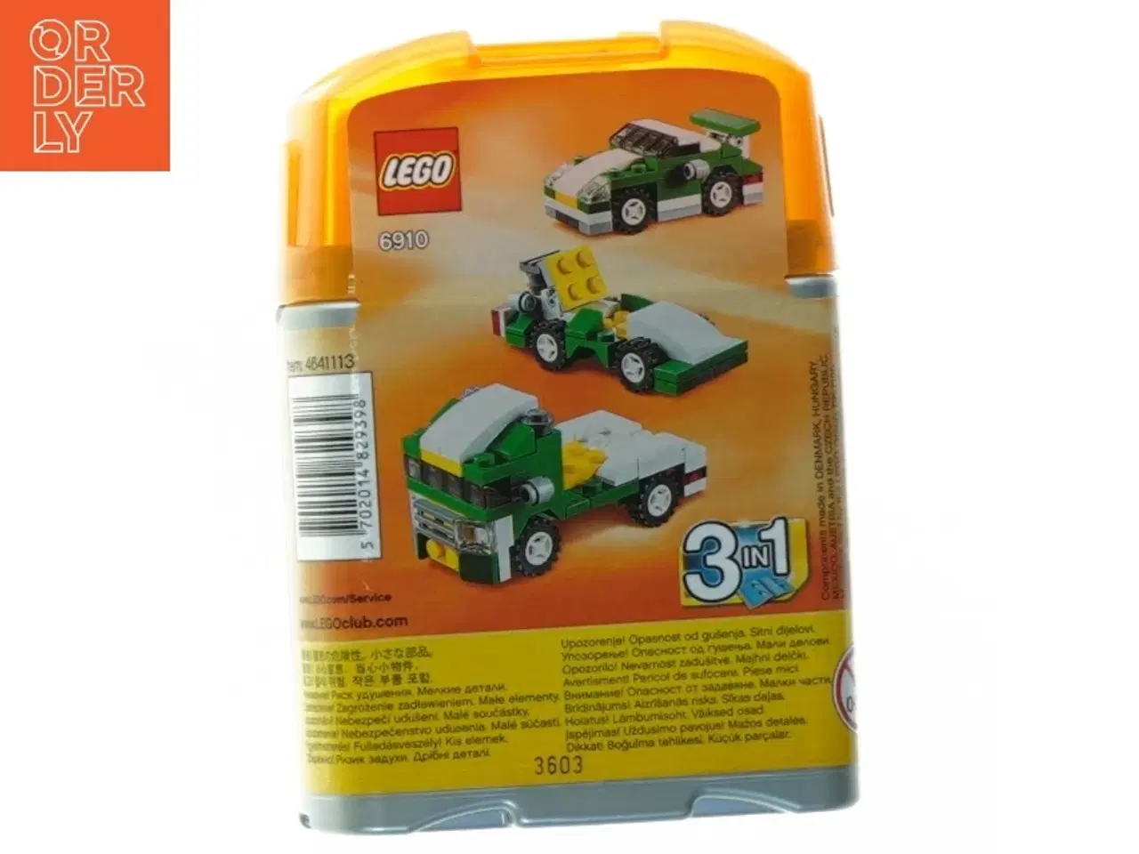 Billede 3 - LEGO Creator 6910 Mini Sports Car fra LEGO (str. 14 x 10 cm)