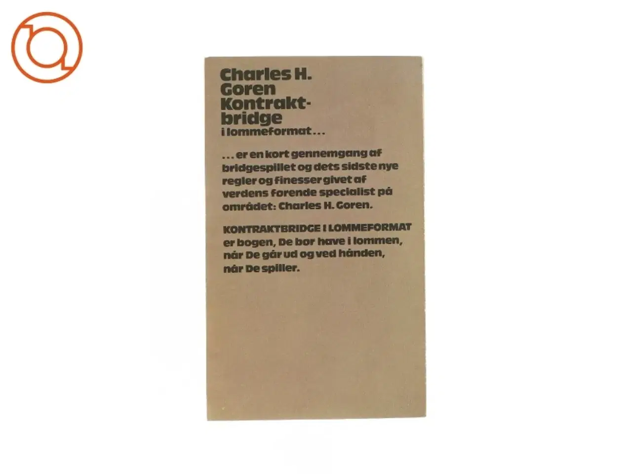 Billede 2 - Kontraktbridge i lommeformat af Charles H. Goren (Bog)