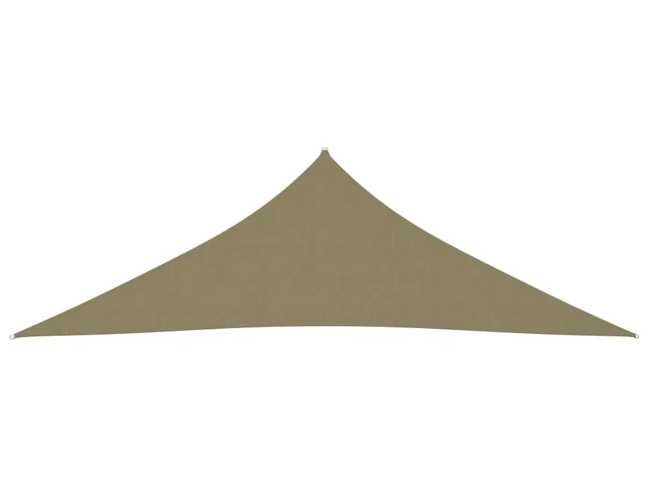 Billede 3 - Solsejl 2,5x2,5x3,5 m trekantet oxfordstof beige