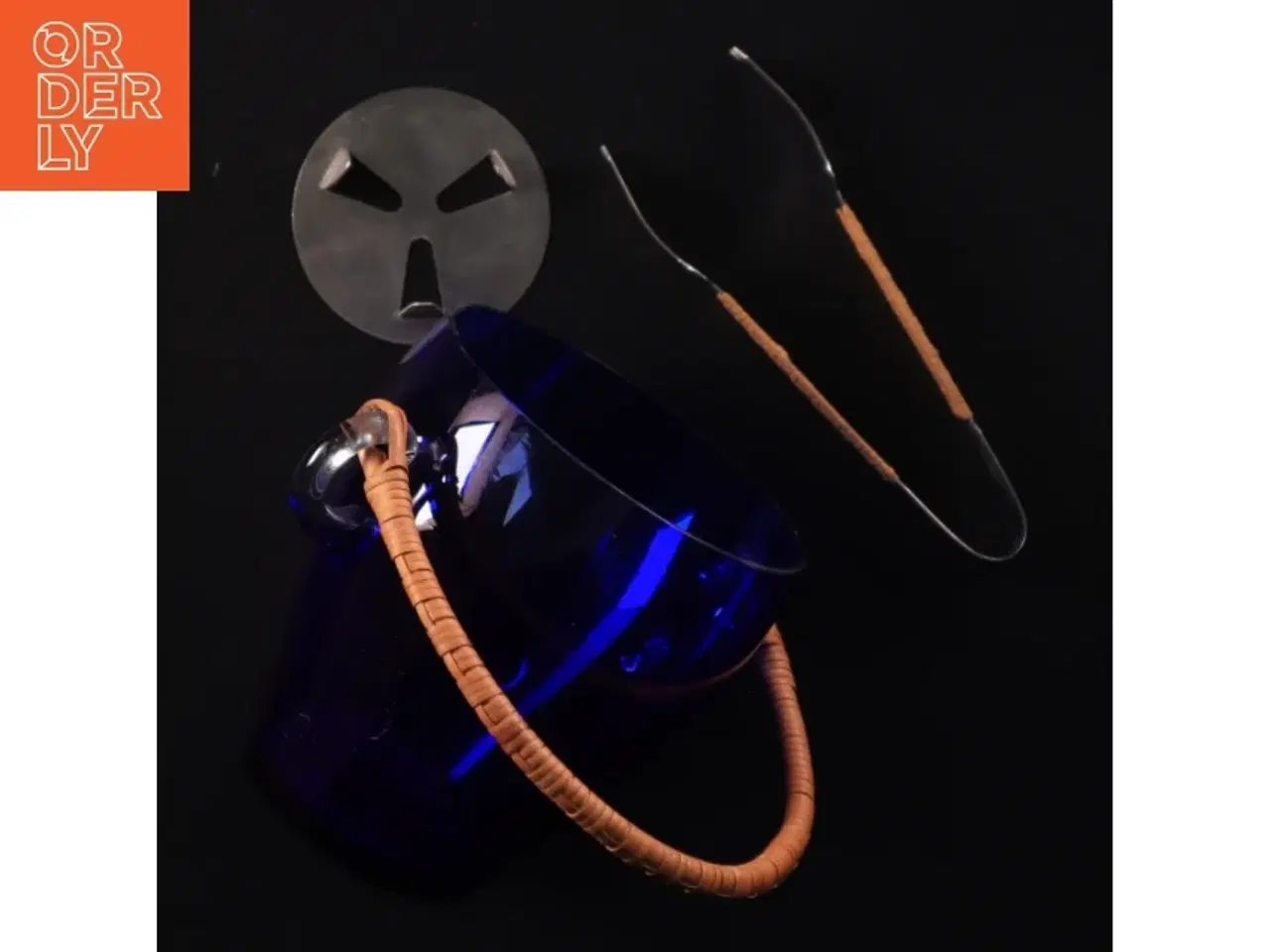 Billede 5 - Retro Isterningespand med tang og låg