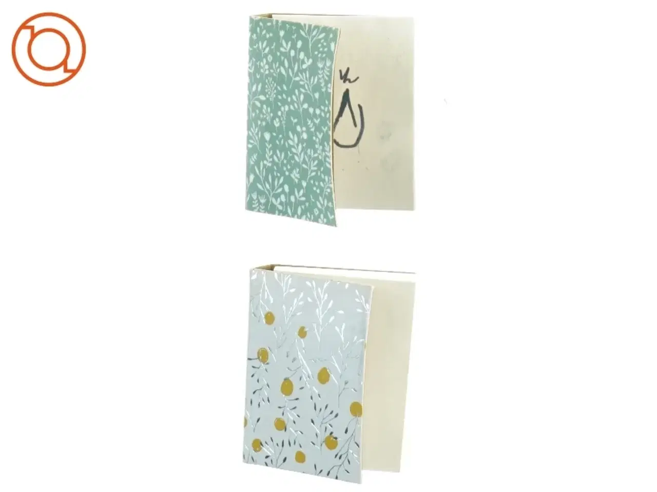 Billede 3 - To indbundne notesbøger fra Søstrene Grene (str. 8 x 6 cm)