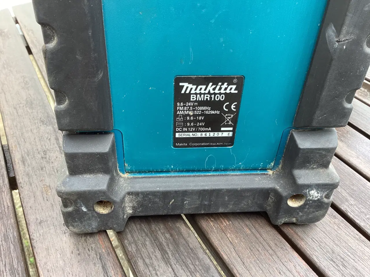 Billede 3 - Makita arbejdsradio BMR 100, virker fint. 250 kr.
