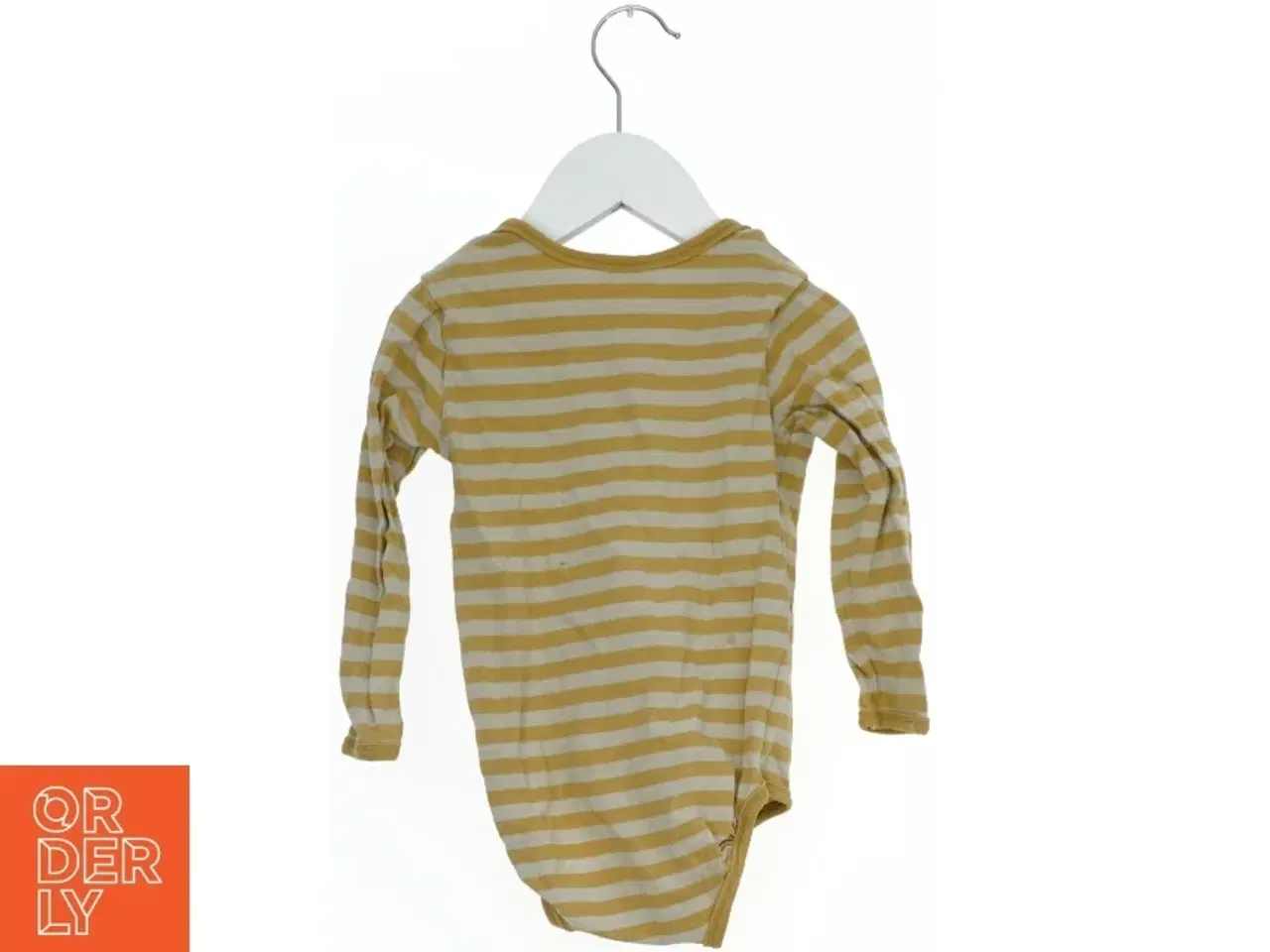 Billede 2 - Langærmet bodystocking med striber fra Friends (str. 86)