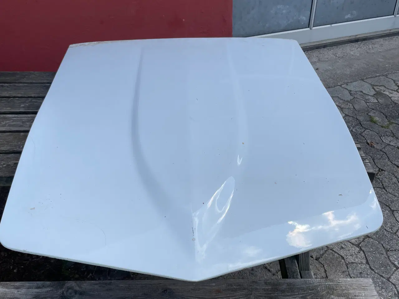 Billede 1 - corvette c3 frontklap hvid sbc 1968-72