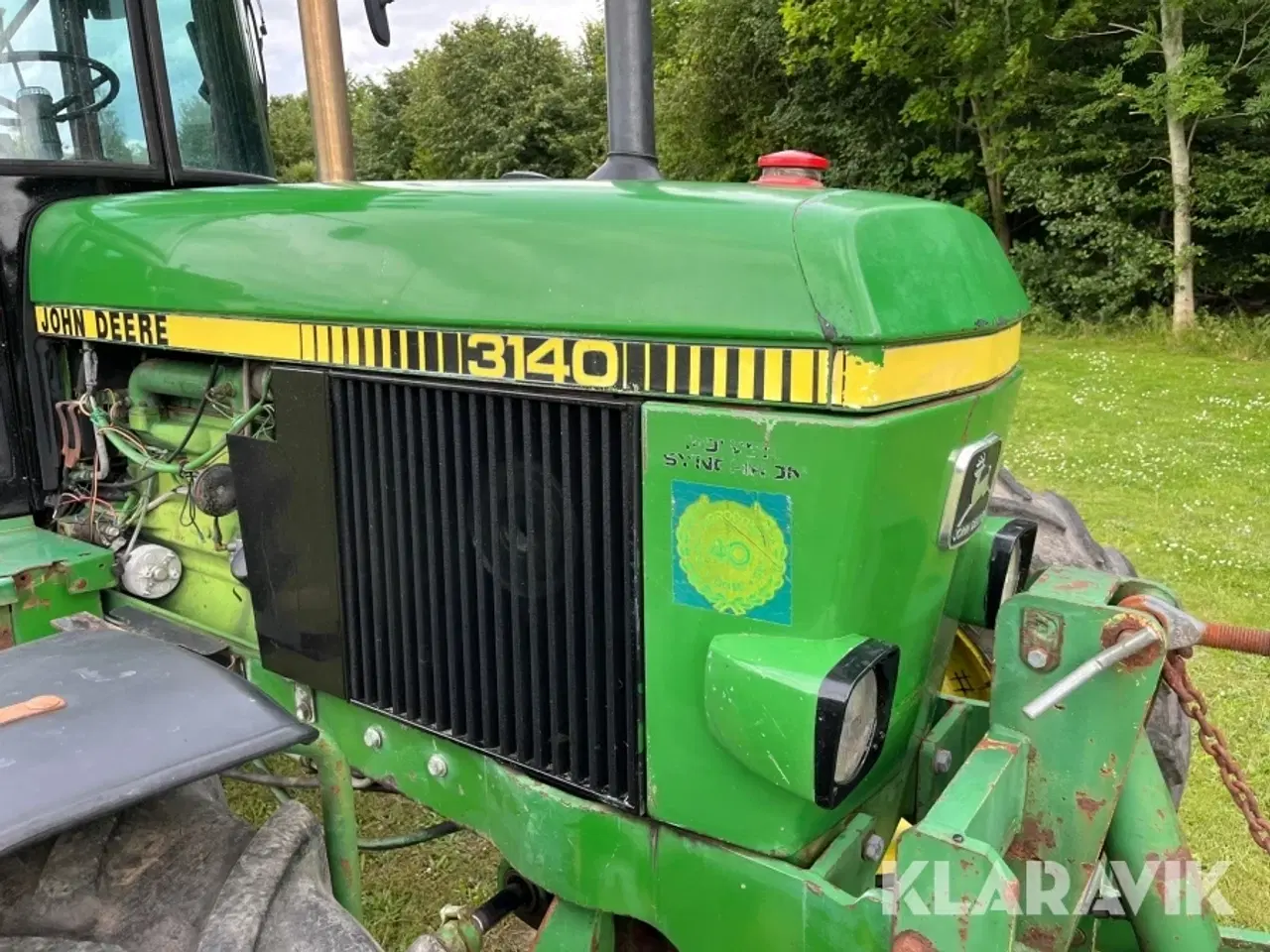 Billede 12 - Traktor John Deere 3140
