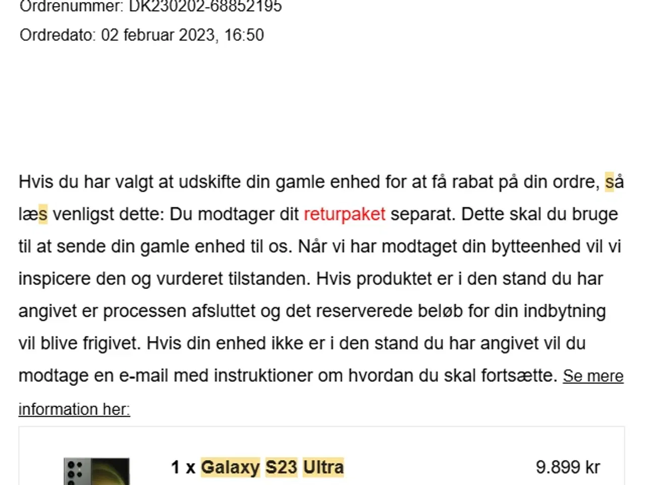 Billede 6 - samsung galaxy s23 ultra -512 gb 