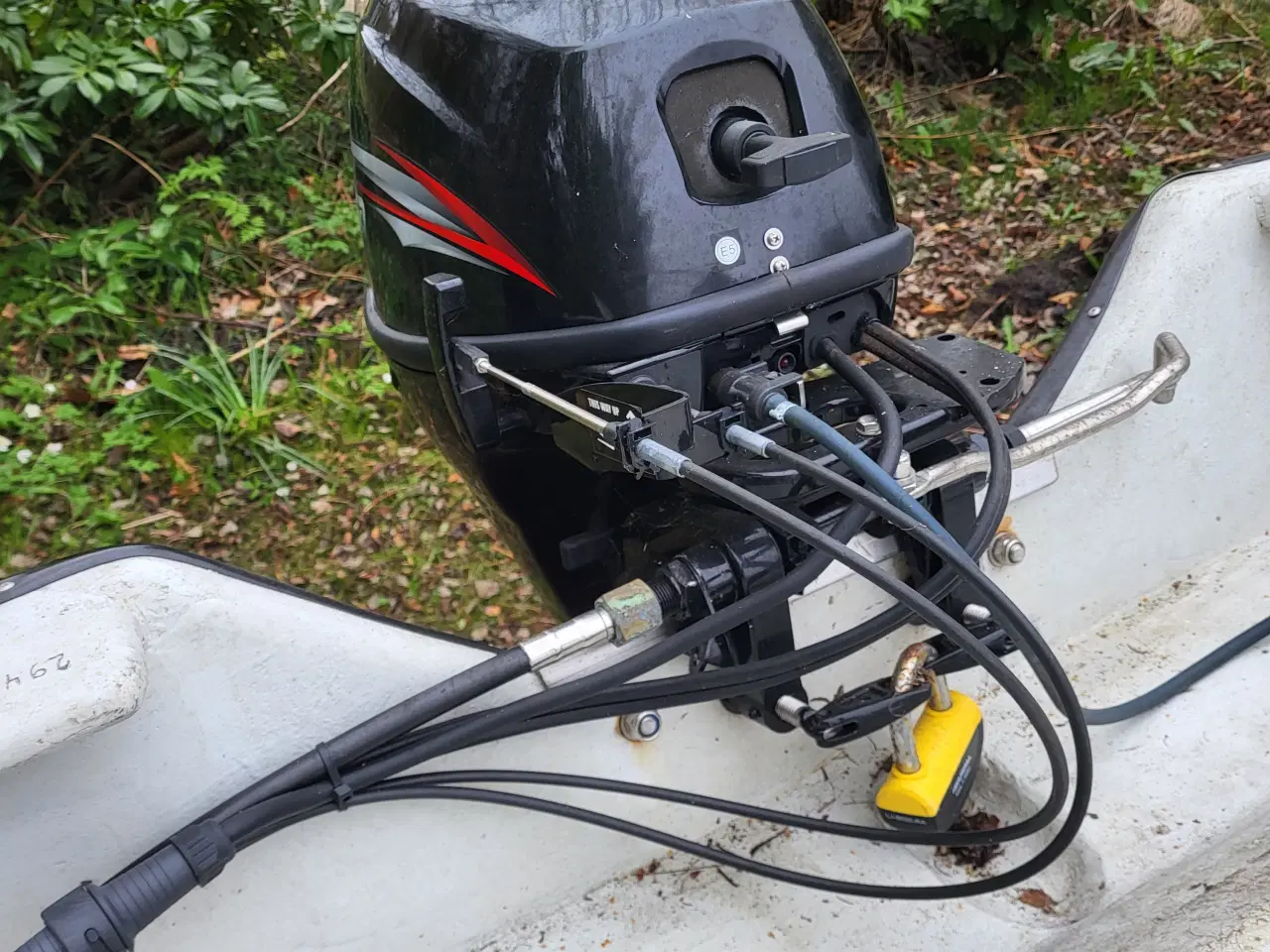 Billede 6 - styrpult jolle med ny 10hk motor