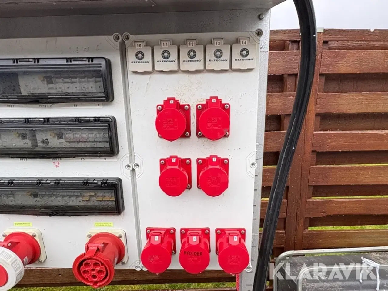 Billede 5 - Byggestrømtavle