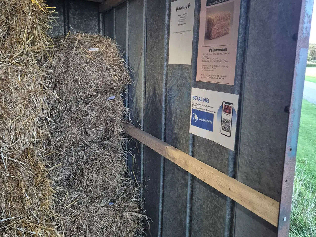 Billede 5 - Vår byg halm - Småballer