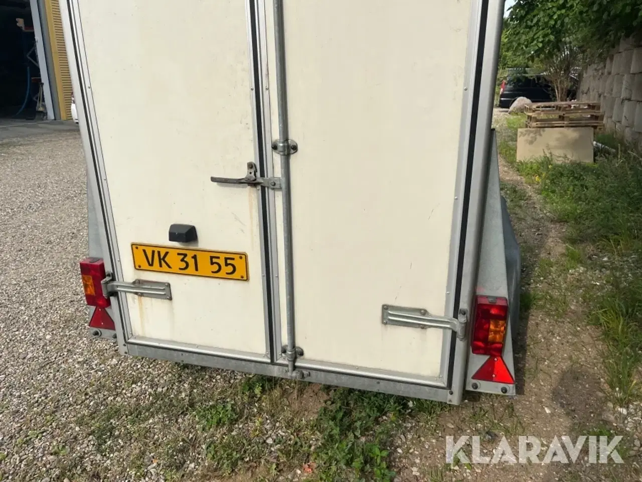Billede 5 - Trailer med vinduespudser udstyr Brenderup K1304 T