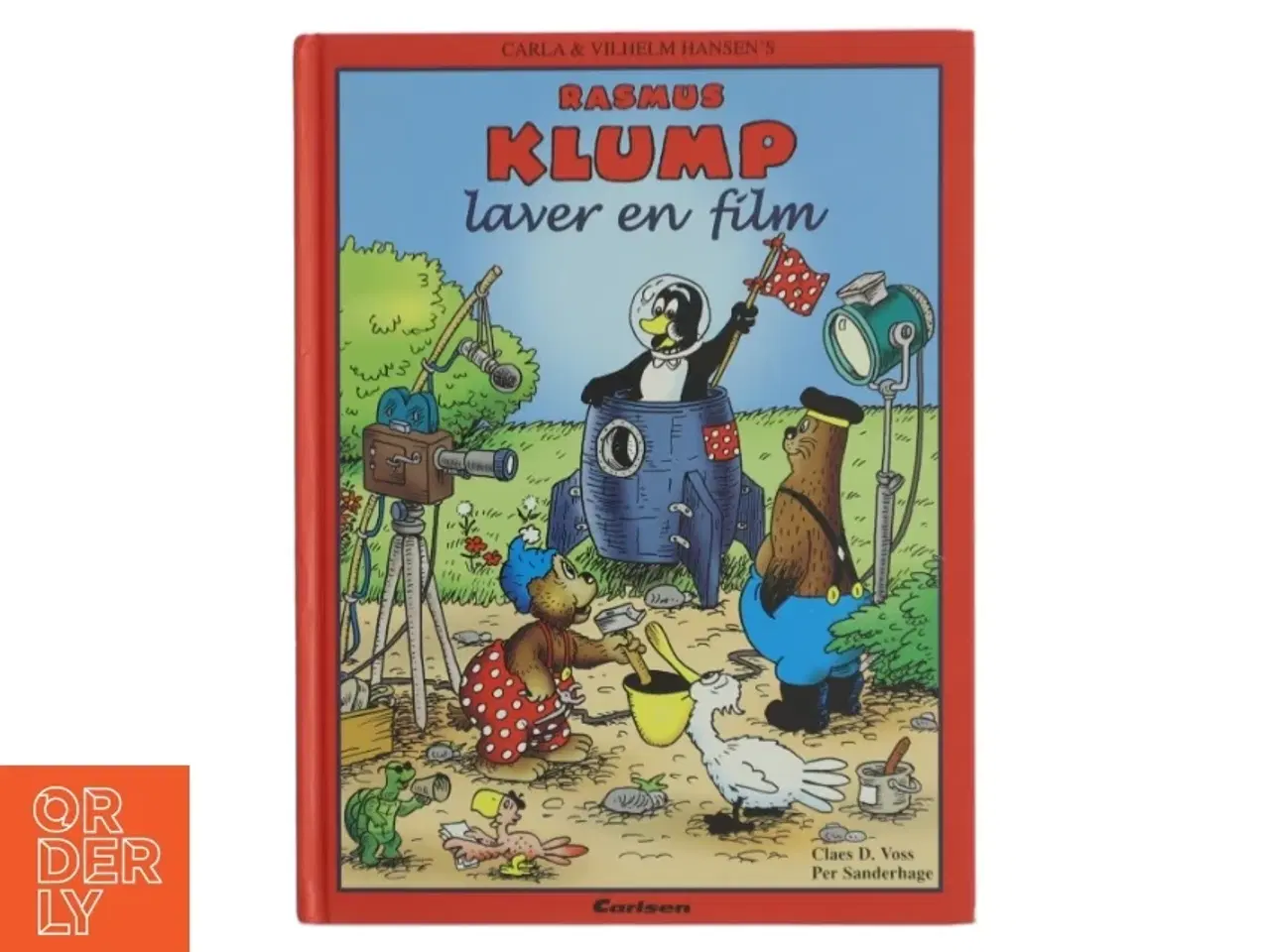 Billede 1 - Rasmus Klump laver en film af Claes D. Voss, Per Sanderhage, Vilh Hansen, Carla Hansen (Bog)