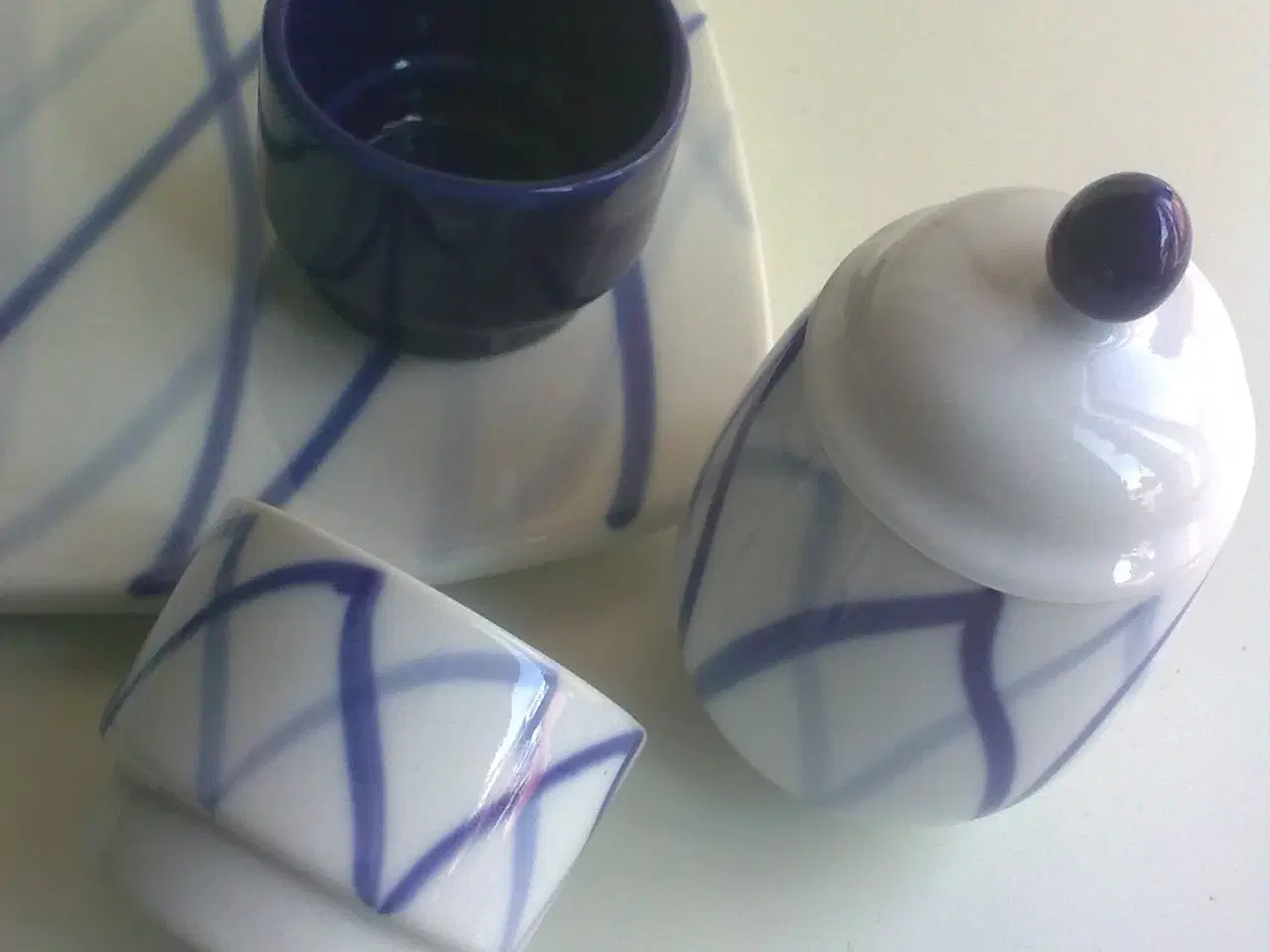 Billede 2 - Dan-ild Lyngby Dansk Blå flamme Harlekin