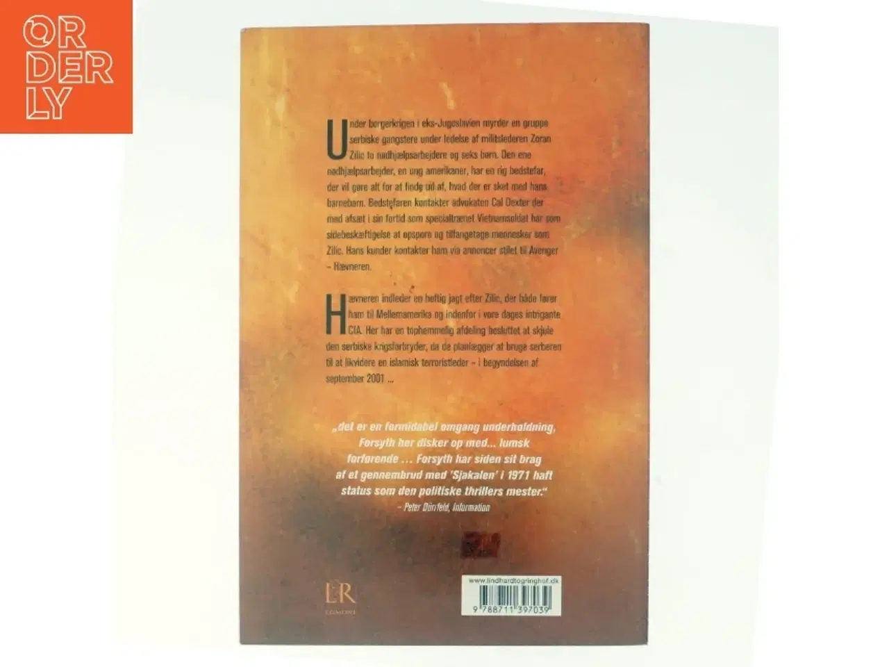 Billede 3 - Hævneren : roman af Frederick Forsyth (Bog)