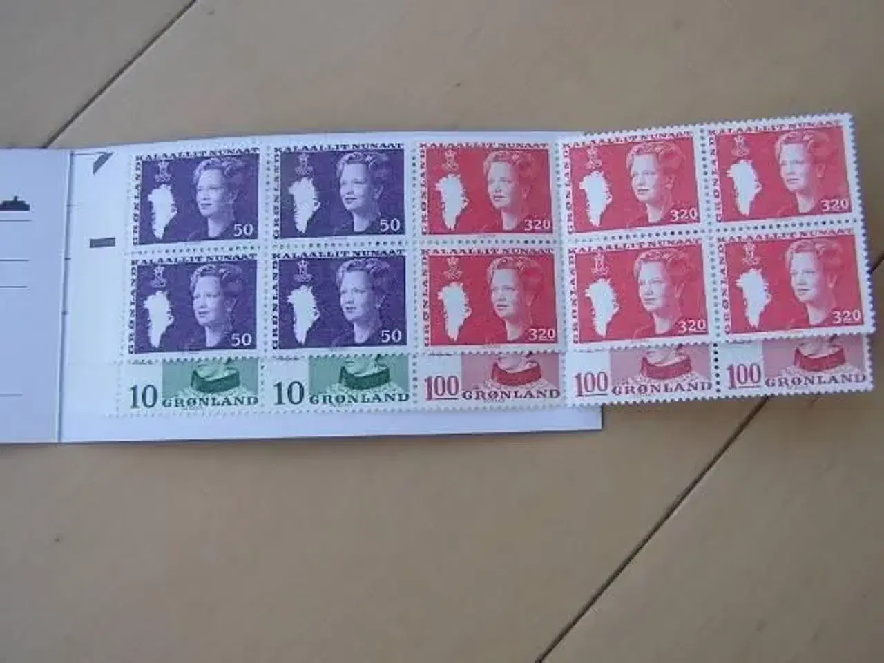 Billede 1 - Grønland - Postfrisk frimærkehæfte nr. 1
