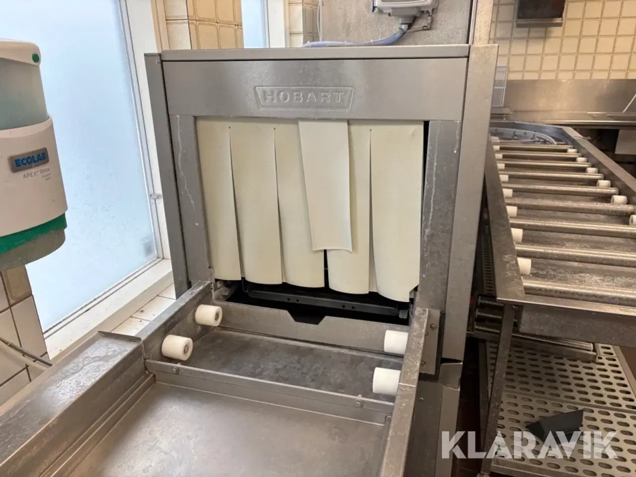 Billede 11 - Industriel gennemløbsopvasker Hobart CS-E-A-CDS