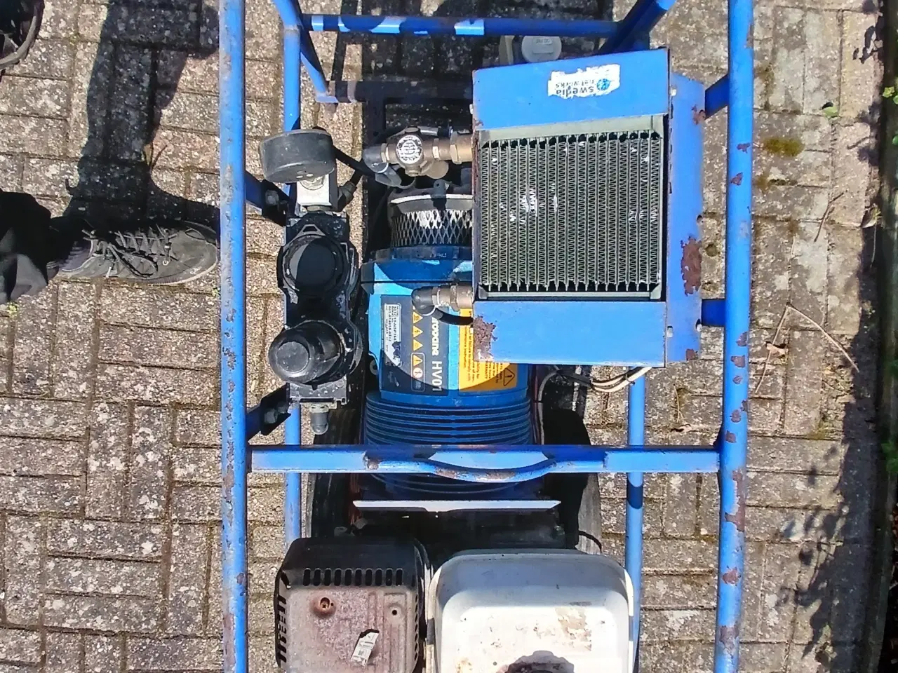 Billede 2 - Transportabel kompressor 