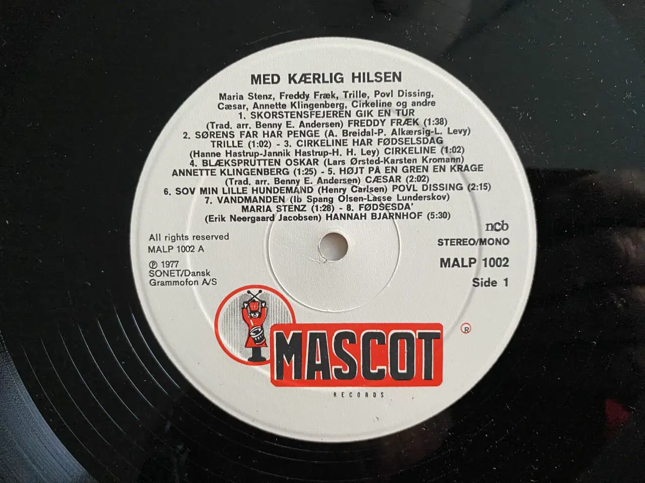 Billede 3 - LP. Maria Stenz - Med Kærlig Hilsen