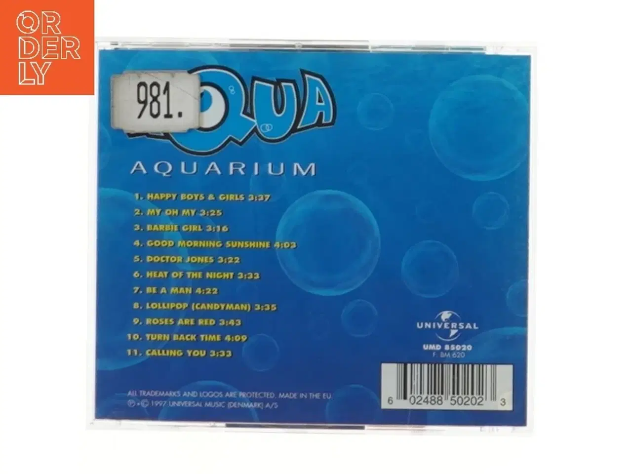 Billede 3 - Aqua - Aquarium CD