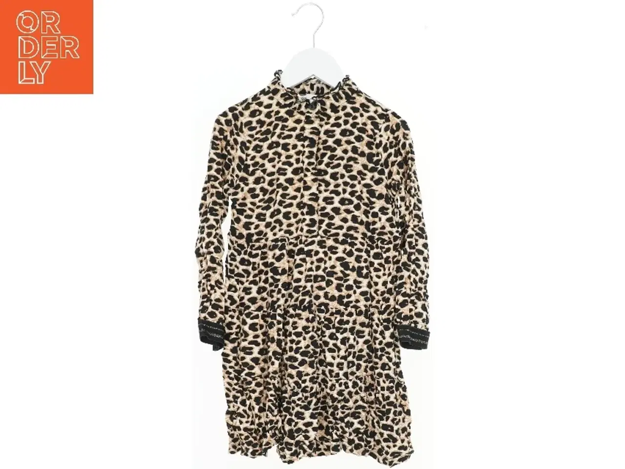 Billede 1 - Leopardprint kjole fra Name It (str. 122)