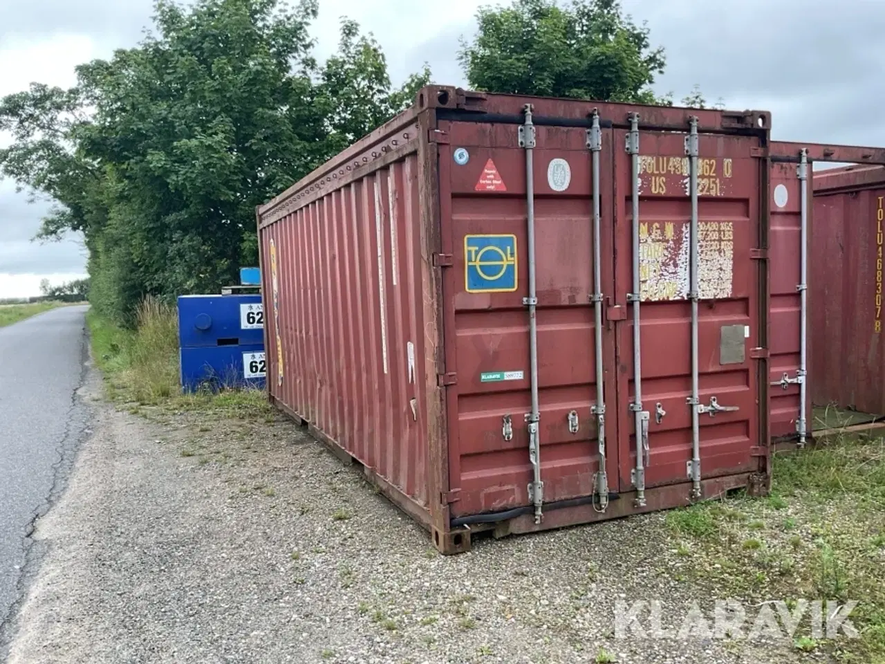 Billede 2 - 20 fods container SICOM 1CC OT 30/92 , uden tag