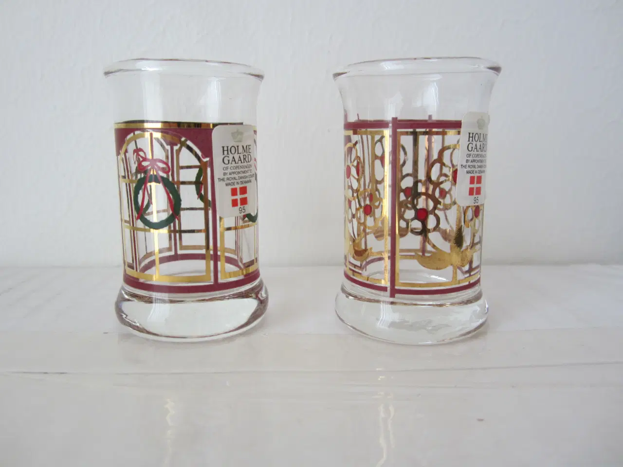 Billede 3 - 1995 Holmegaard jule dramglas