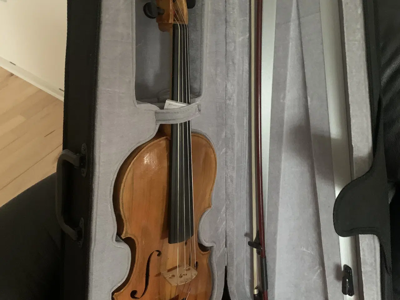 Billede 2 - Håndlavet gammel Bratsch.