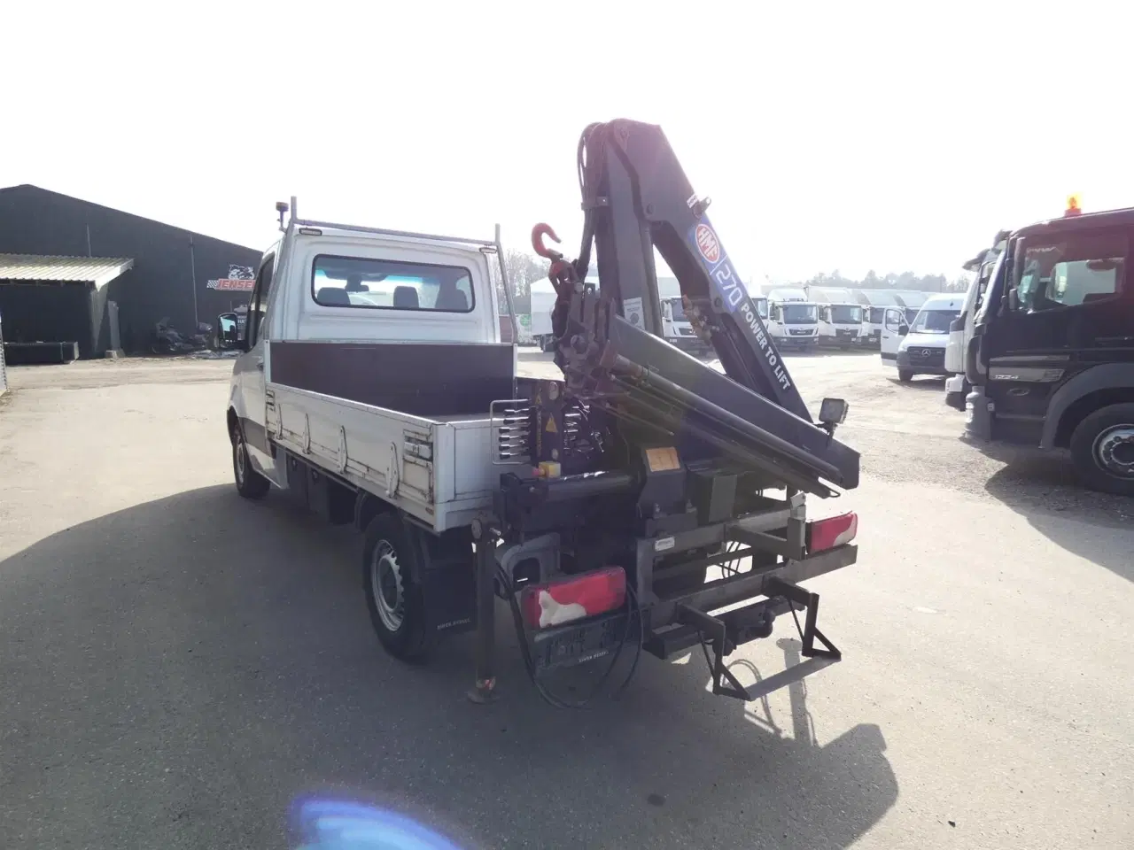 Billede 7 - Mercedes-Benz Sprinter 316 Kranbil 2,1 CDI A2 RWD 163HK Ladv./Chas. Man.