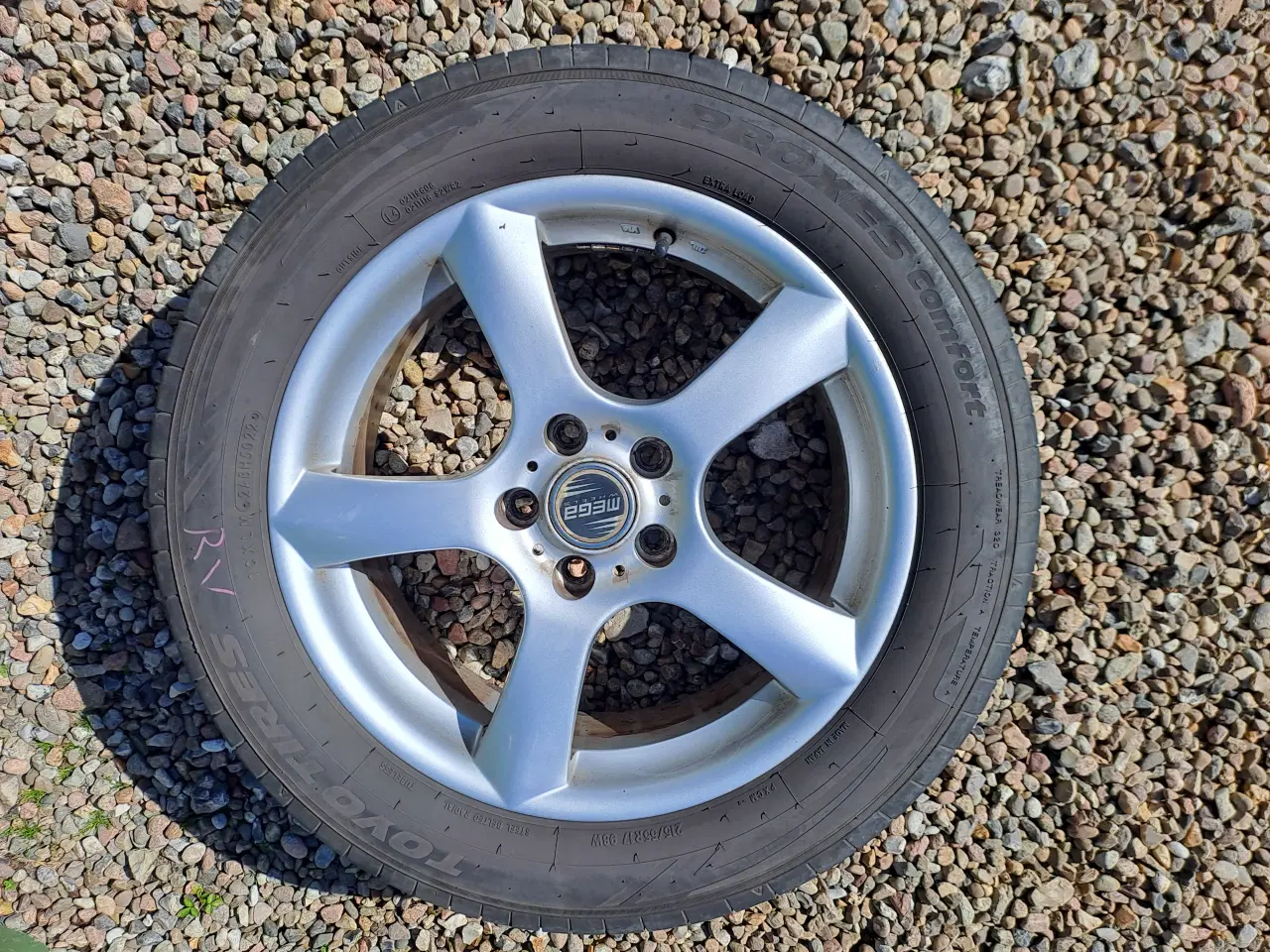 Billede 1 - 17'" alufælge passer til VW Passat 