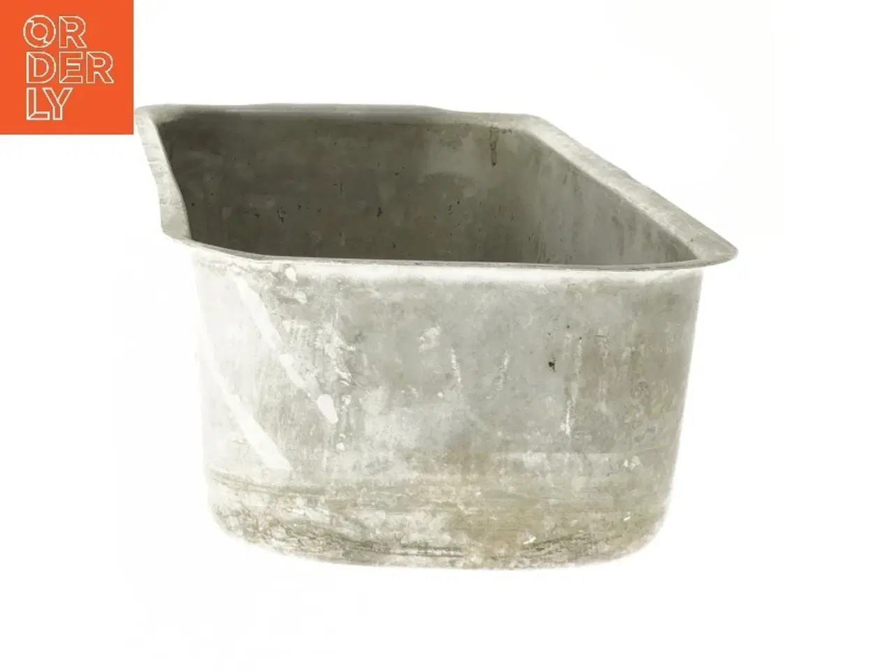 Billede 2 - Rektangulært metalfad til rugbrød (str. 33,5x12,5 cm)