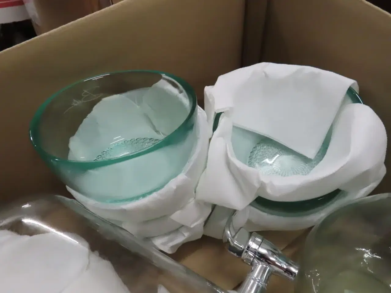 Billede 6 - 6 stk. Pendler samt skind, spejle og glasvarer