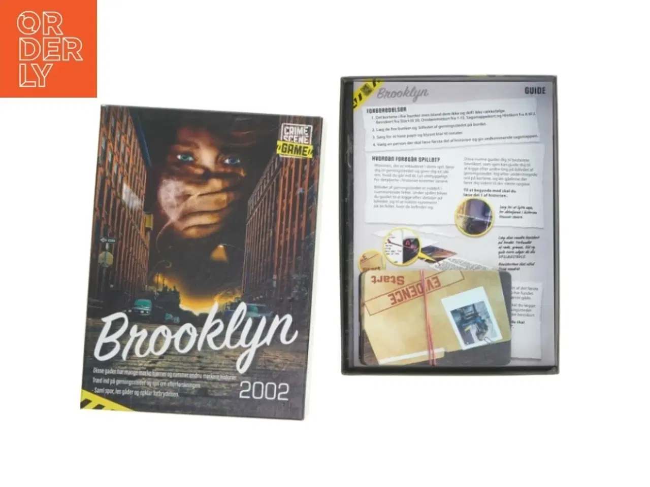 Billede 2 - Brooklyn 2002 kriminalspil (str. 22,5x16,5 cm)