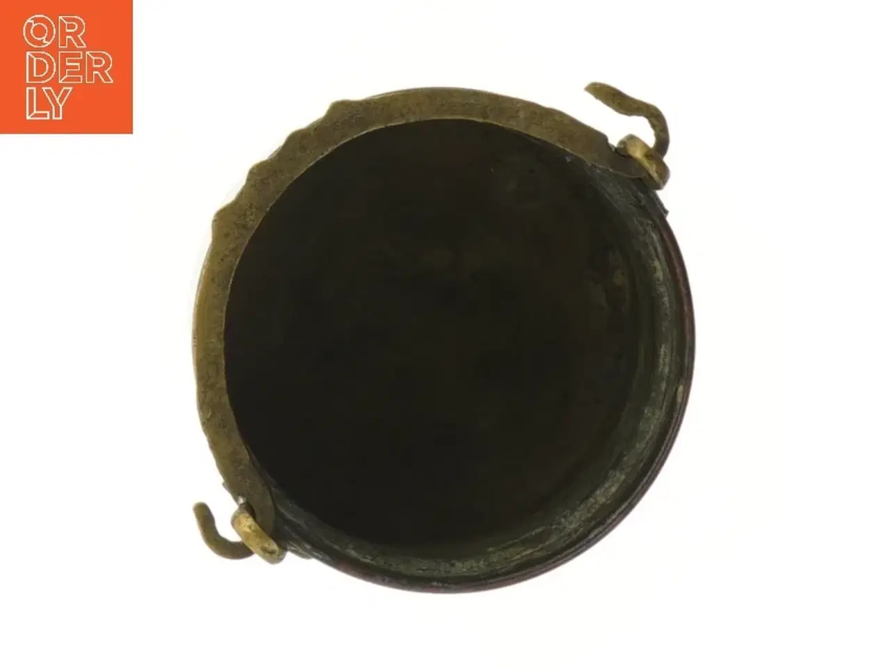 Billede 3 - Gammel kobbergryde (str. Ø 11,5 cm længde 9,5 cm)