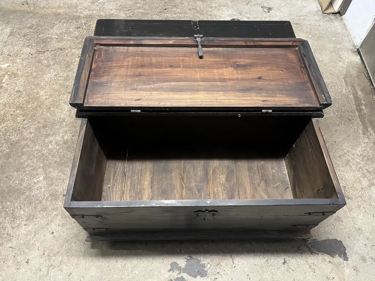 Billede 3 - Gammelt flot træ boks 