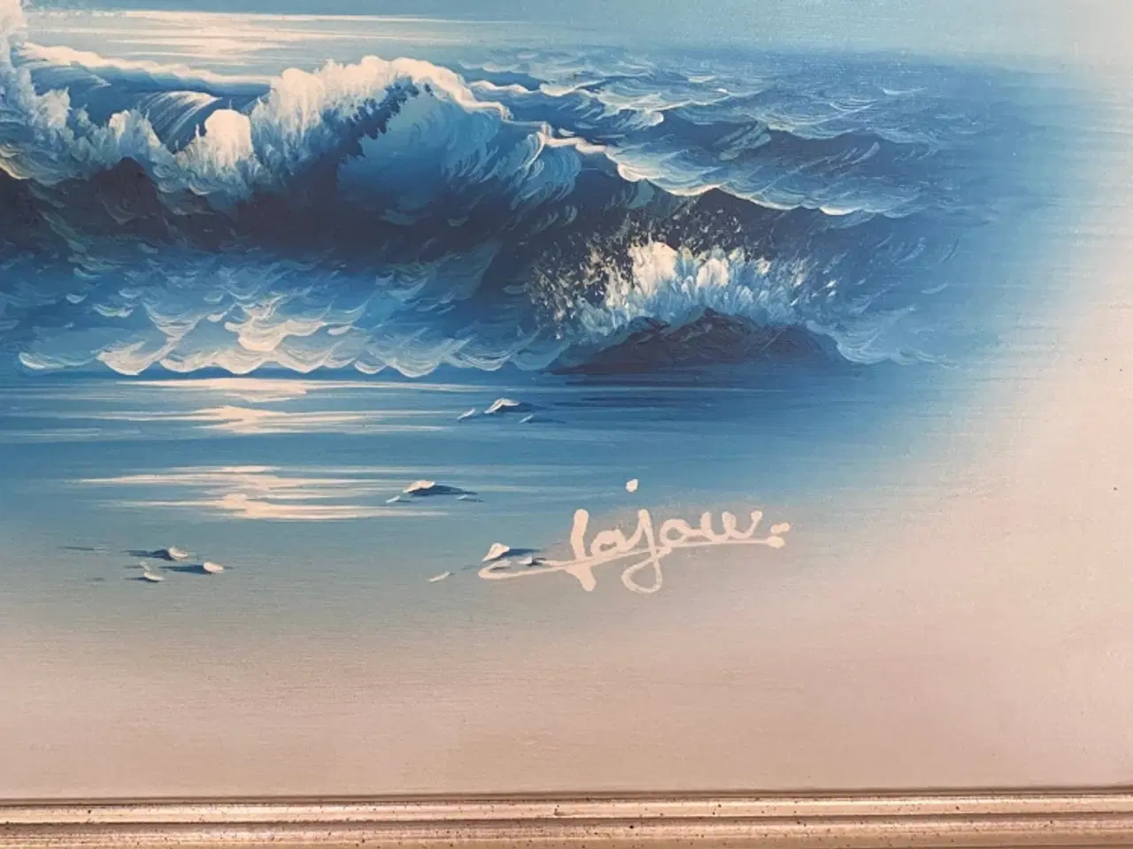 Billede 4 - Et 40 år gammel oliemaleri I rigtig god stand