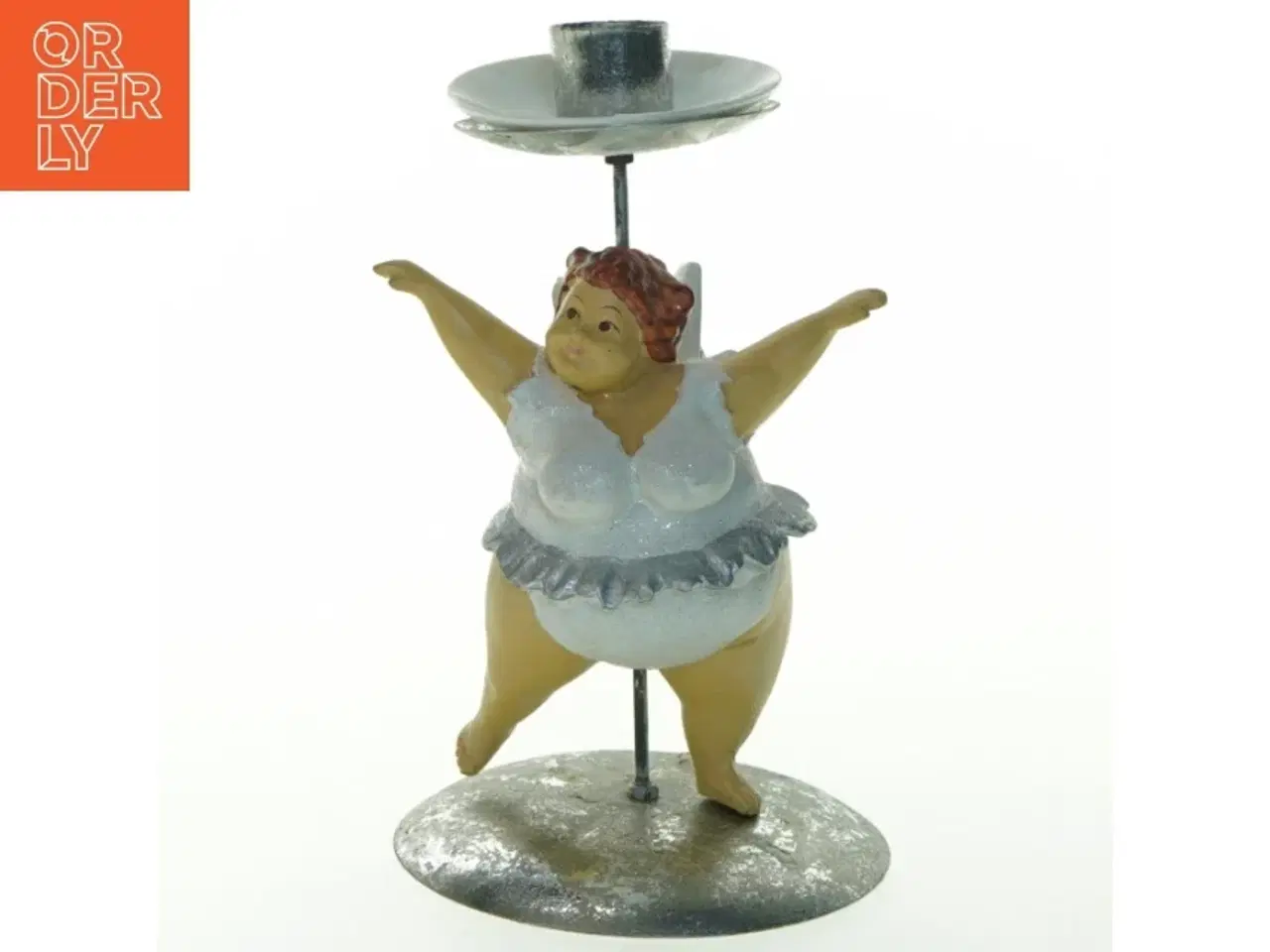 Billede 1 - Lysestage (str. 16 cm)