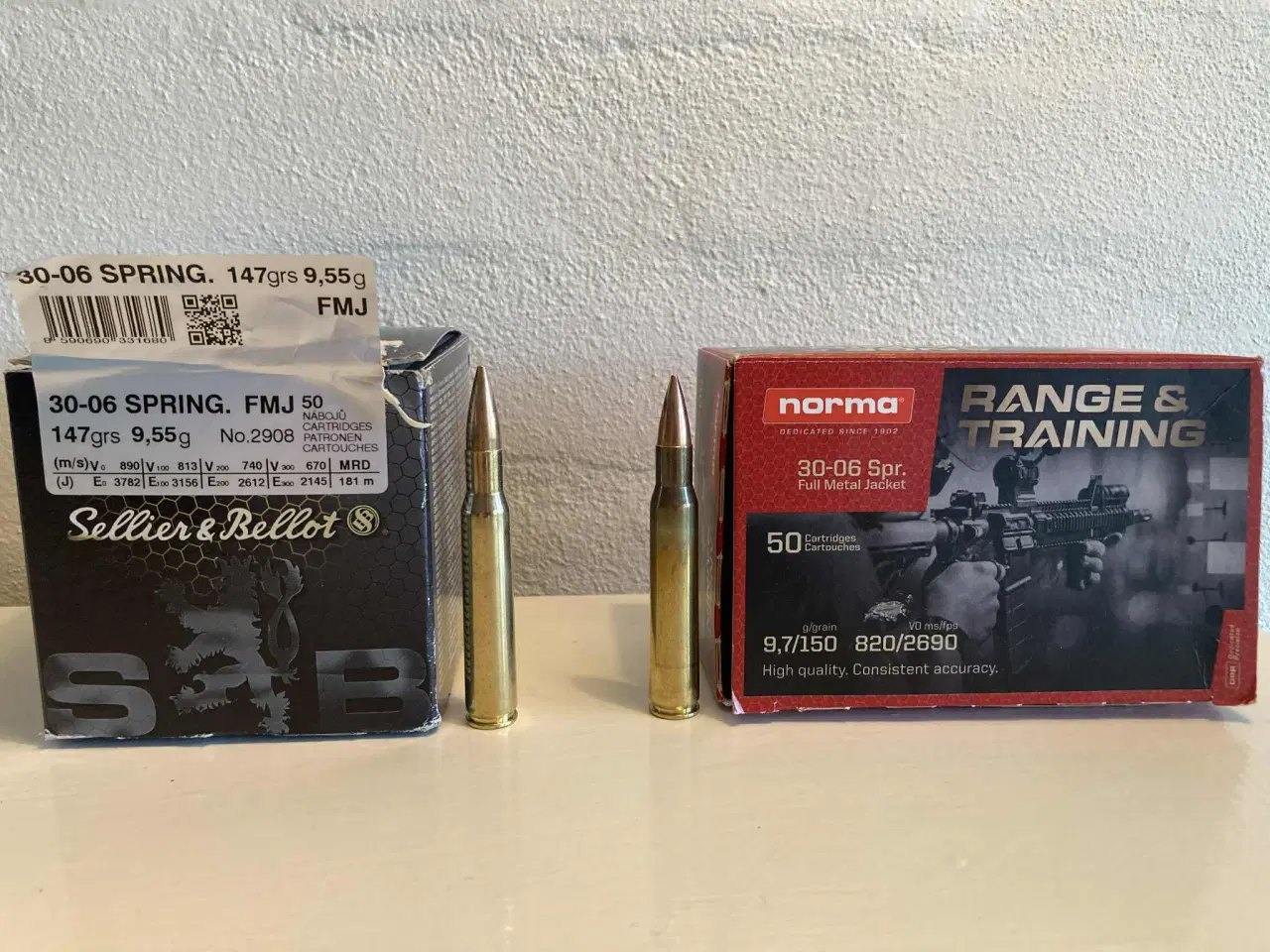 Billede 1 - Trænings ammunition 30-06 