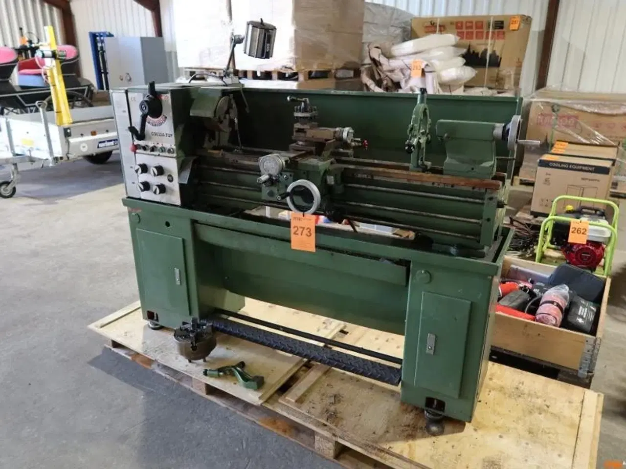 Billede 1 - METAL DREJEBÆNK