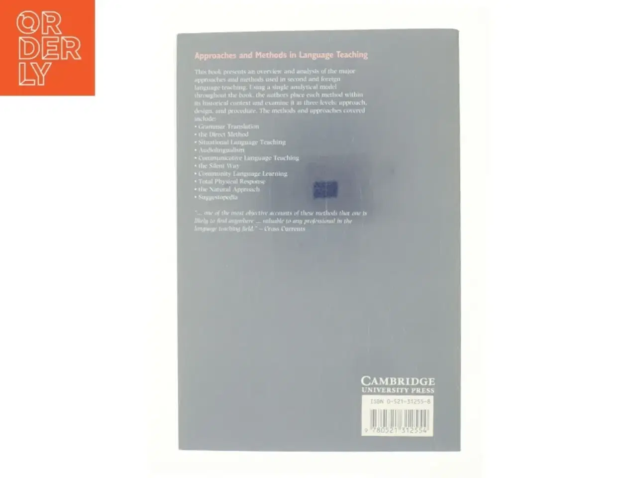 Billede 3 - Approaches and Methods in Language Teaching : a Description and Analysis by Theodore S., Richards, Jack C. Rodgers af Jack C. Richards (Bog)