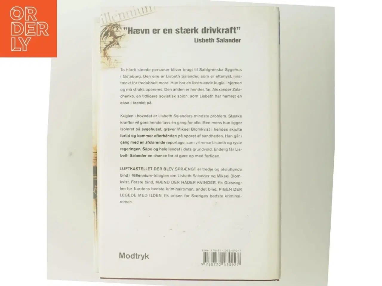 Billede 3 - Luftkastelletderblevsprngt Stir up a Hornets&#39; Nest of Girl. Shi Dige Larsen. the Danish Original. Hardcover](chinese Edition) (Bog)